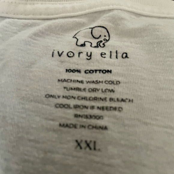 Ivory Ella t shirt - Picture 3 of 3